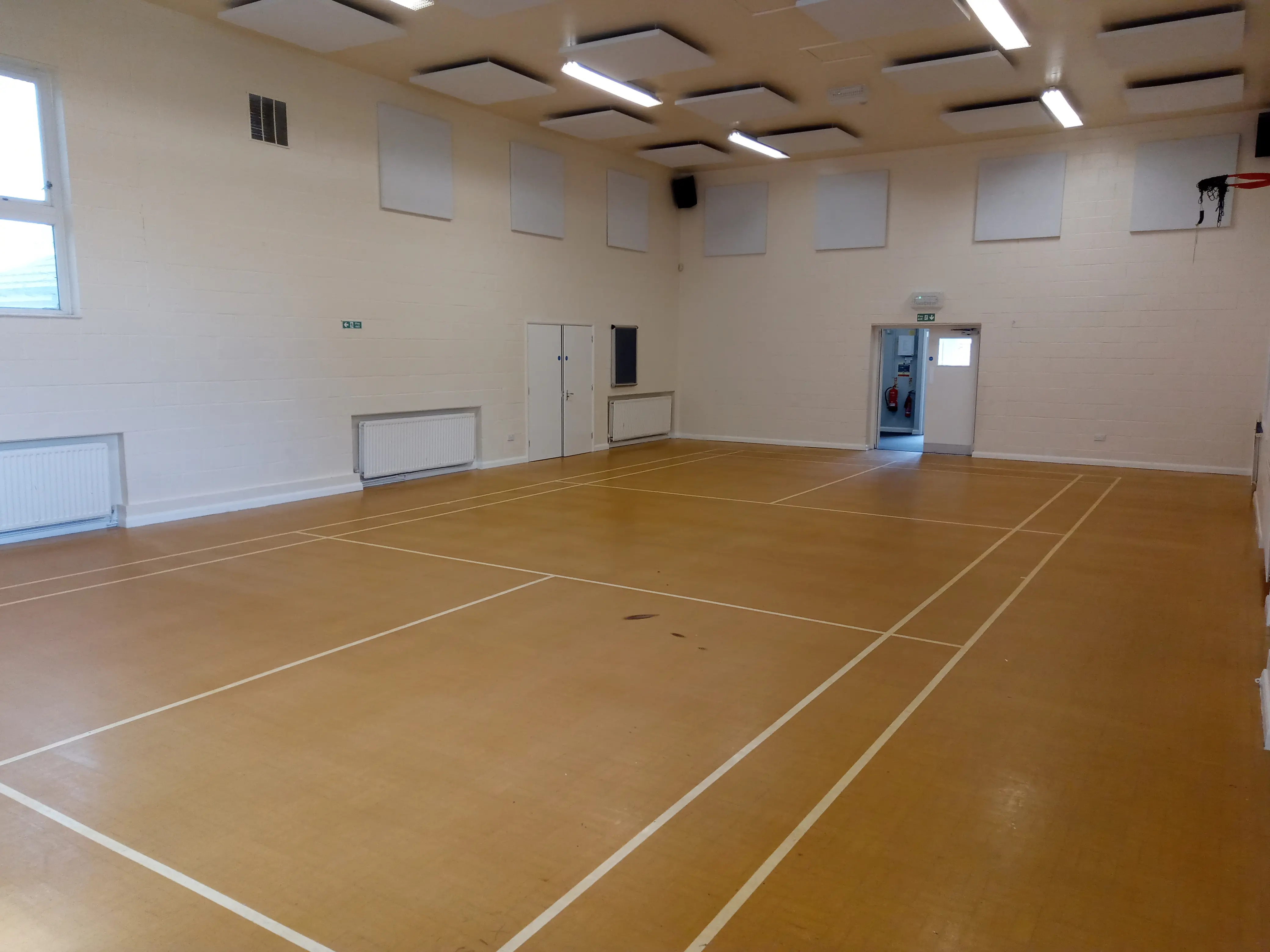 Coley Park: Main hall