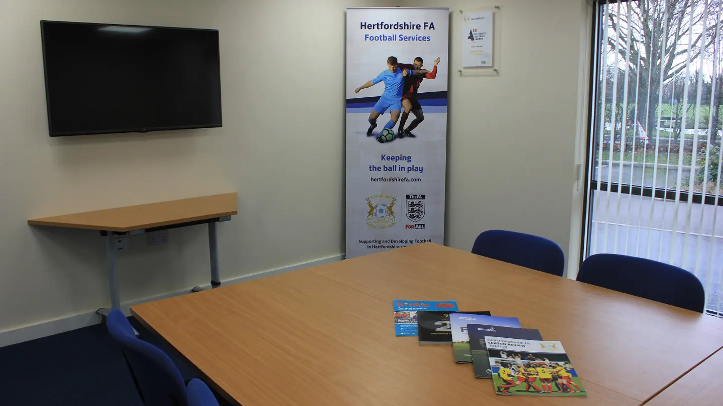 Hertfordshire FA - The County Ground Meeting Rooms